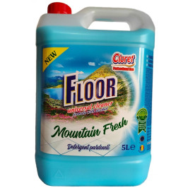 Detergent pardoseli cu parfum Mountain Fresh, Cloret - 5 litri