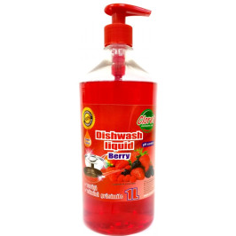 Detergent de vase cu parfum de Fructe de Padure, Cloret - 1 litru