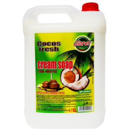 Sapun lichid cu parfum Cocos Fresh, Cloret - 5 litri