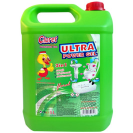 Detergent dezinfectant Ultra Power Gel, Cloret - 5 litri