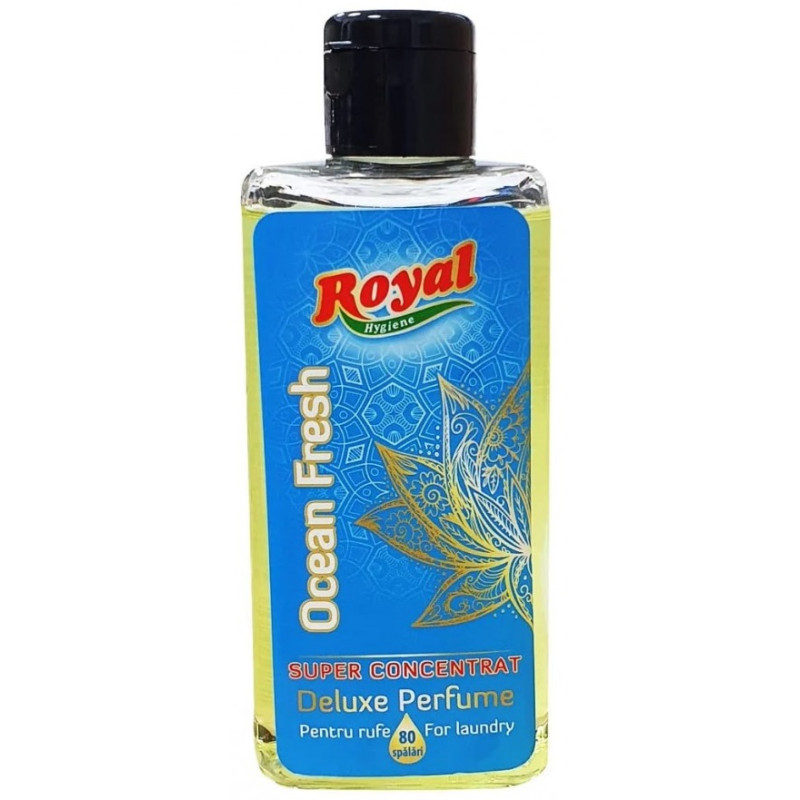 Parfum concentrat pentru rufe, Ocean Fresh, Royal - 200 ml