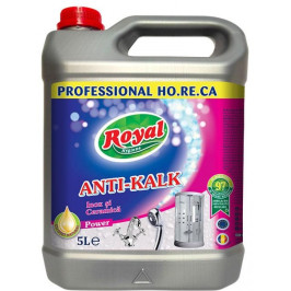 Solutie profesionala anticalcar, Royal - 5 litri