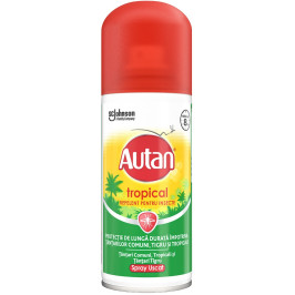 Spray repelent impotriva insectelor, Autan Tropical - 100 ml