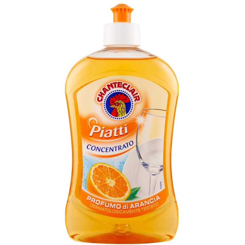 Detergent vase concentrat cu parfum de portocala, Chante Clair - 500 ml