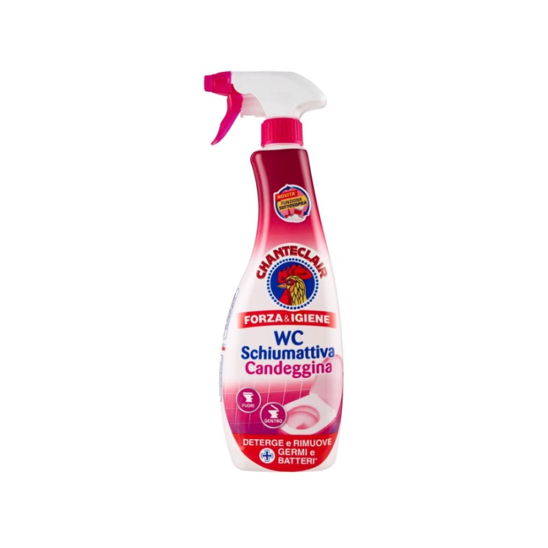 Spray spuma toaleta / WC cu inalbitor, ChanteClair - 625 ml