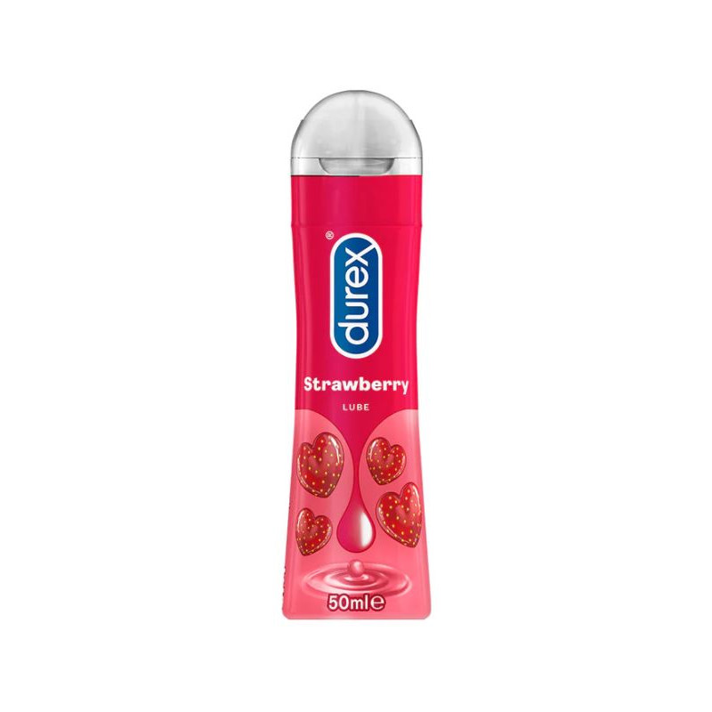 Gel lubrifiant intim, Durex Strawberry - 50 ml