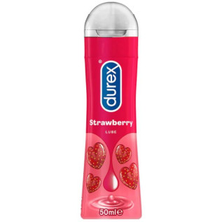 Gel lubrifiant intim, Durex Strawberry - 50 ml