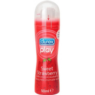 Gel lubrifiant intim, Durex Strawberry - 50 ml