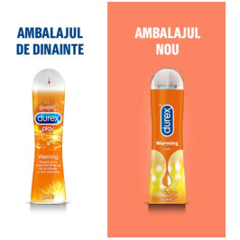 Gel lubrifiant intim, Durex Warming - 50 ml