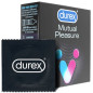 Prezervative cu nervuri si puncte in relief, Durex Mutual Pleasure - 3 buc