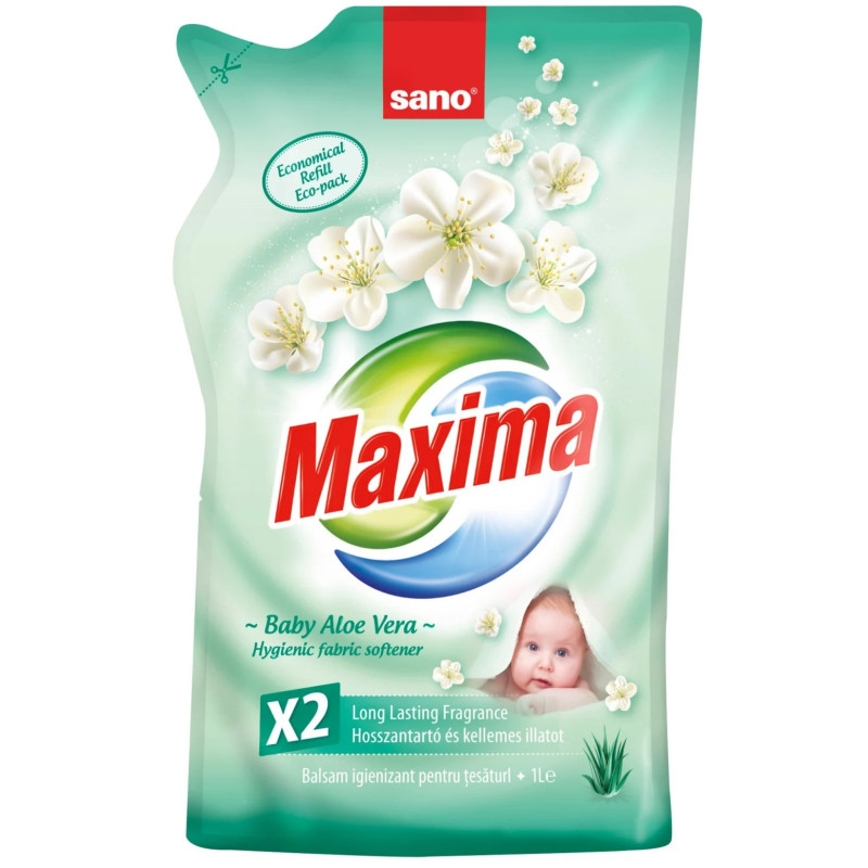 SANO Maxima - Baby Aloe Vera - Balsam rufe - 1 litru