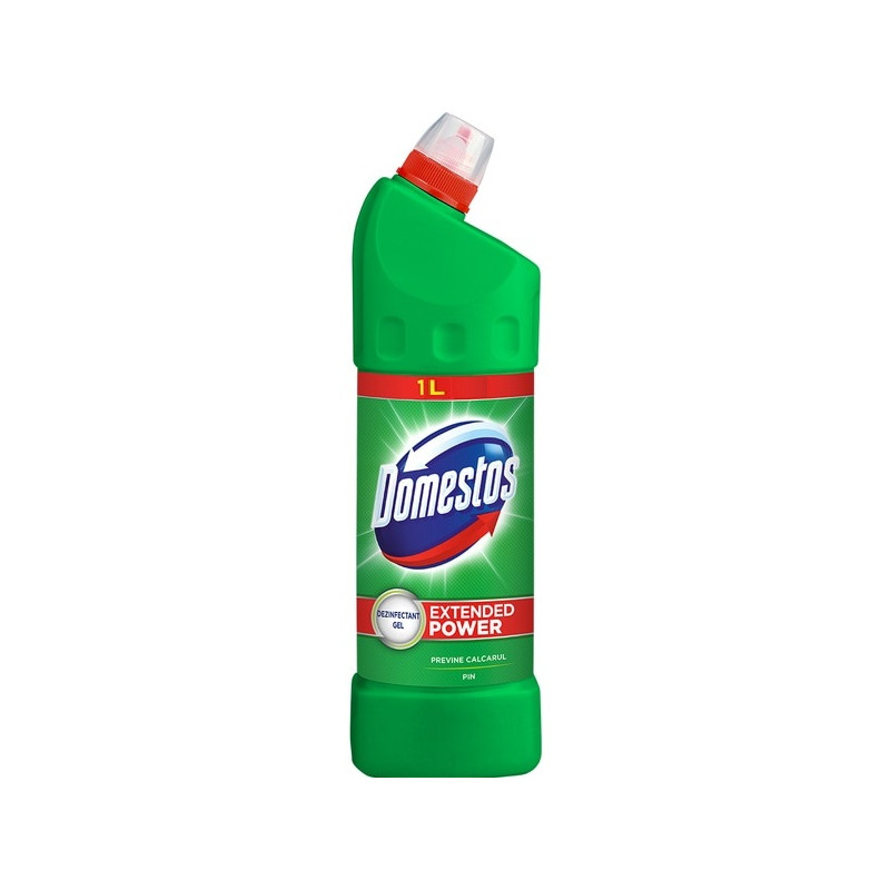 Detergent dezinfectant toaleta, Domestos Pine Fresh - 1 Litru