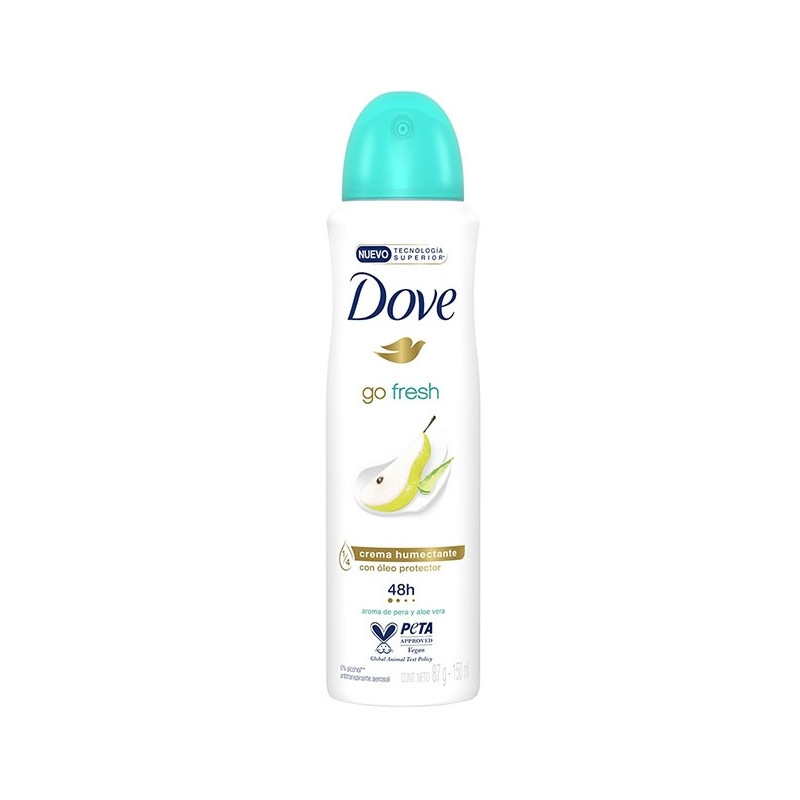 Deodorant antiperspirant, Dove Go Fresh Pear & Aloe vera - 150 ml