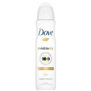 Deodorant antiperspirant, Dove Invisible Dry - 150 ml