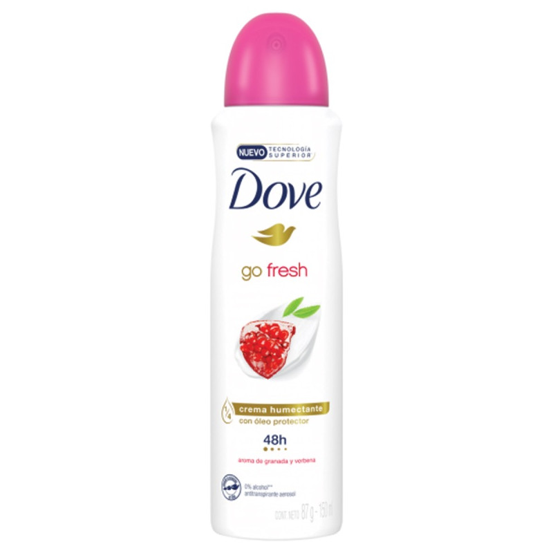 Deodorant antiperspirant, Dove Pomegranate / Rodie - 150 ml