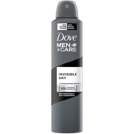 Deodorant antiperspirant, Dove Men Invisible Dry - 250 ml