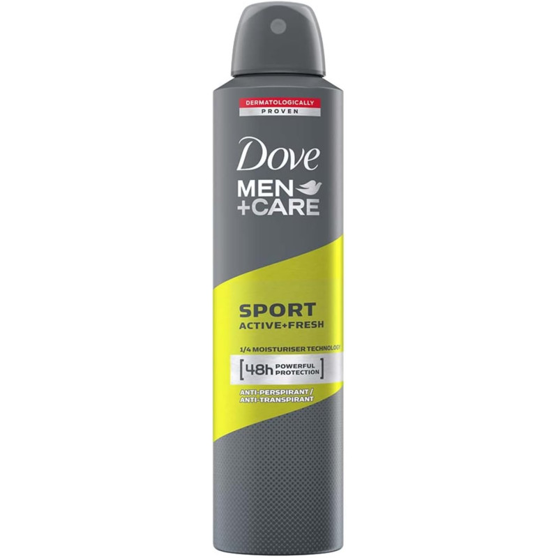 Deodorant antiperspirant, Dove Men Sport Active+Fresh - 250 ml