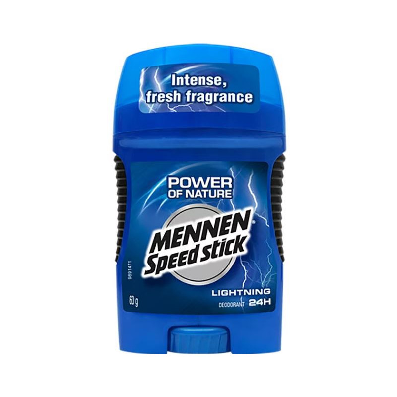 Deodorant antiperspirant stick, Mennen Speed Stick Lightning - 60 grame