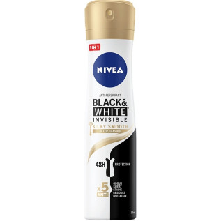 Deodorant antiperspirant, Nivea Invisible Black/White Silky Smooth - 150 ml