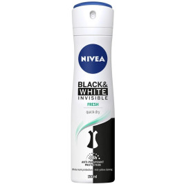 Deodorant antiperspirant, Nivea Invisible Black/White Fresh - 200 ml