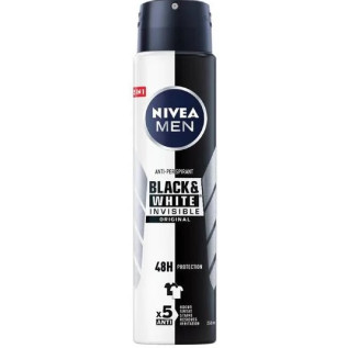 Deodorant antiperspirant, Nivea Men Invisible Black/White Original - 150 ml