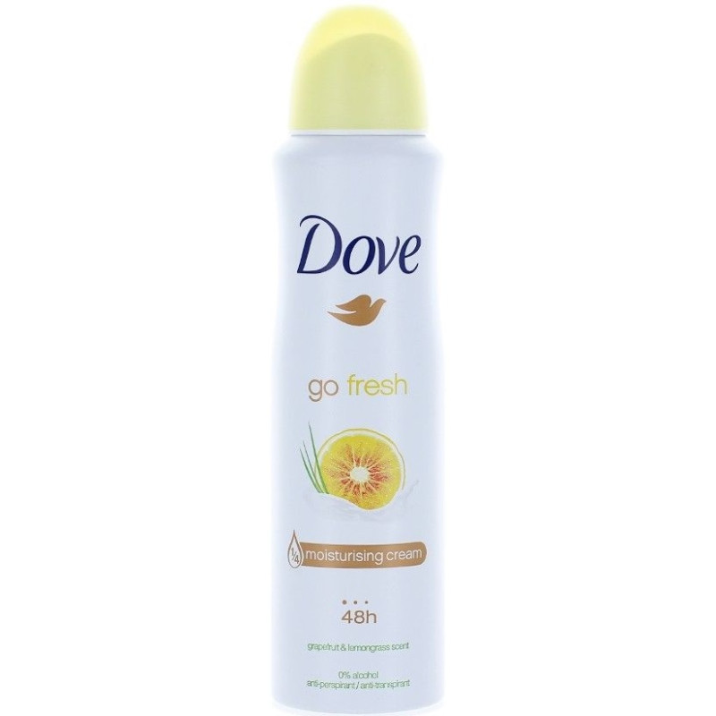 Deodorant antiperspirant, Dove Grapefruit Lemongrass - 150 ml