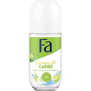 Deodorant antiperspirant Roll On, FA Limones Del Caribe - 50 ml