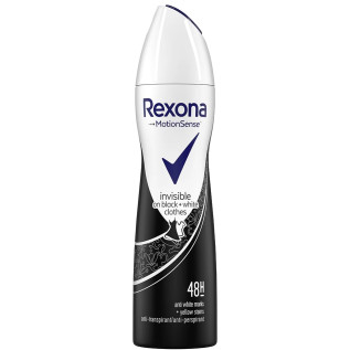 Deodorant antiperspirant, Rexona Invisible Black&White - 150 ml