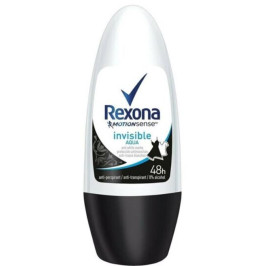 Deodorant antiperspirant Roll On, Rexona Invisible Aqua - 50 ml