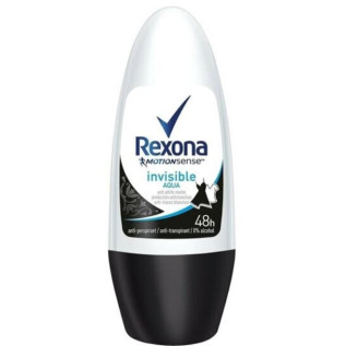 Deodorant antiperspirant Roll On, Rexona Invisible Aqua - 50 ml