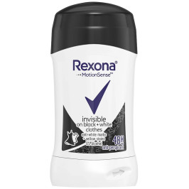 Deodorant antiperspirant stick, Rexona Invisible Black&White - 40 ml