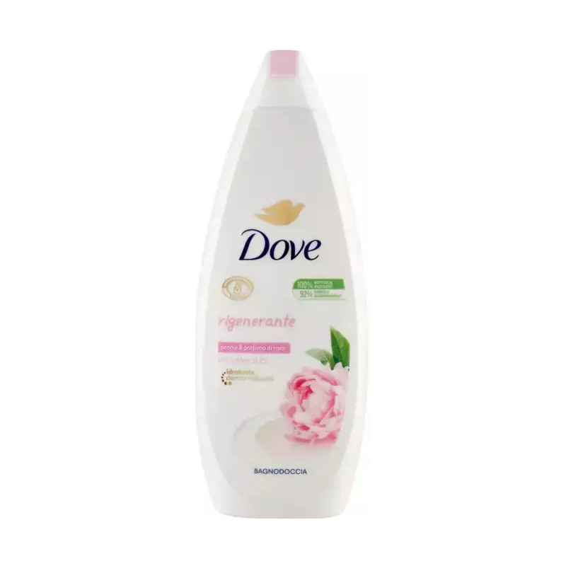 Gel de dus cu extract de bujor, Dove Rigenerante  - 600 ml