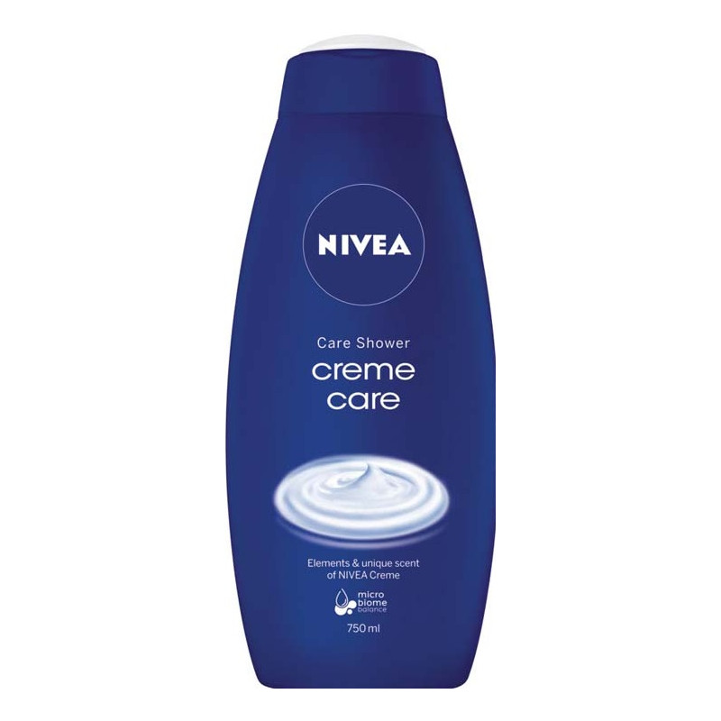 Gel de dus cu ingrediente din Nivea Creme, Nivea Cream Care - 750 ml