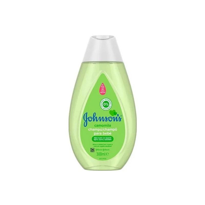 Sampon pentru bebelusi cu extract de musetel, Johnson's Baby Chamomile - 300 ml