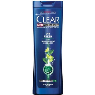 Sampon anti-matreata cu extract de lamaie si menta, Clear Men Fresh - 400 ml