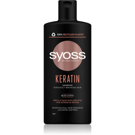 Sampon pentru par ce se rupe usor, Syoss Keratin - 440 ml