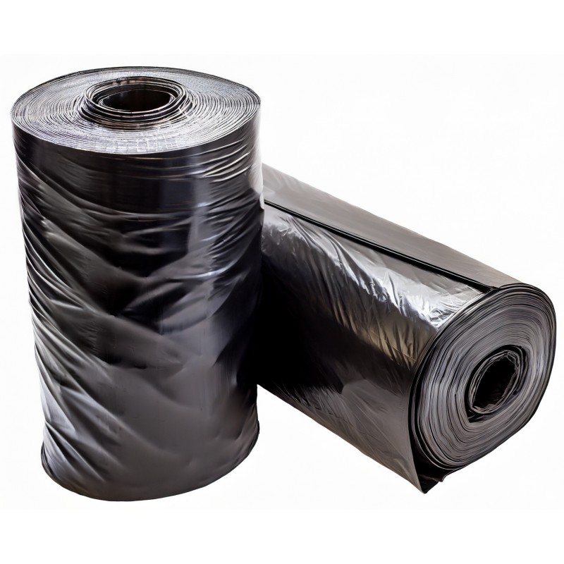 Saci Menaj HDPE - Negri - 60 litri - 50 buc./rola